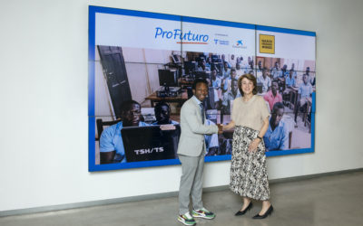 Empezamos un acuerdo de colaboración con ProFuturo que multiplicará el impacto de nuestras aulas de informática.
